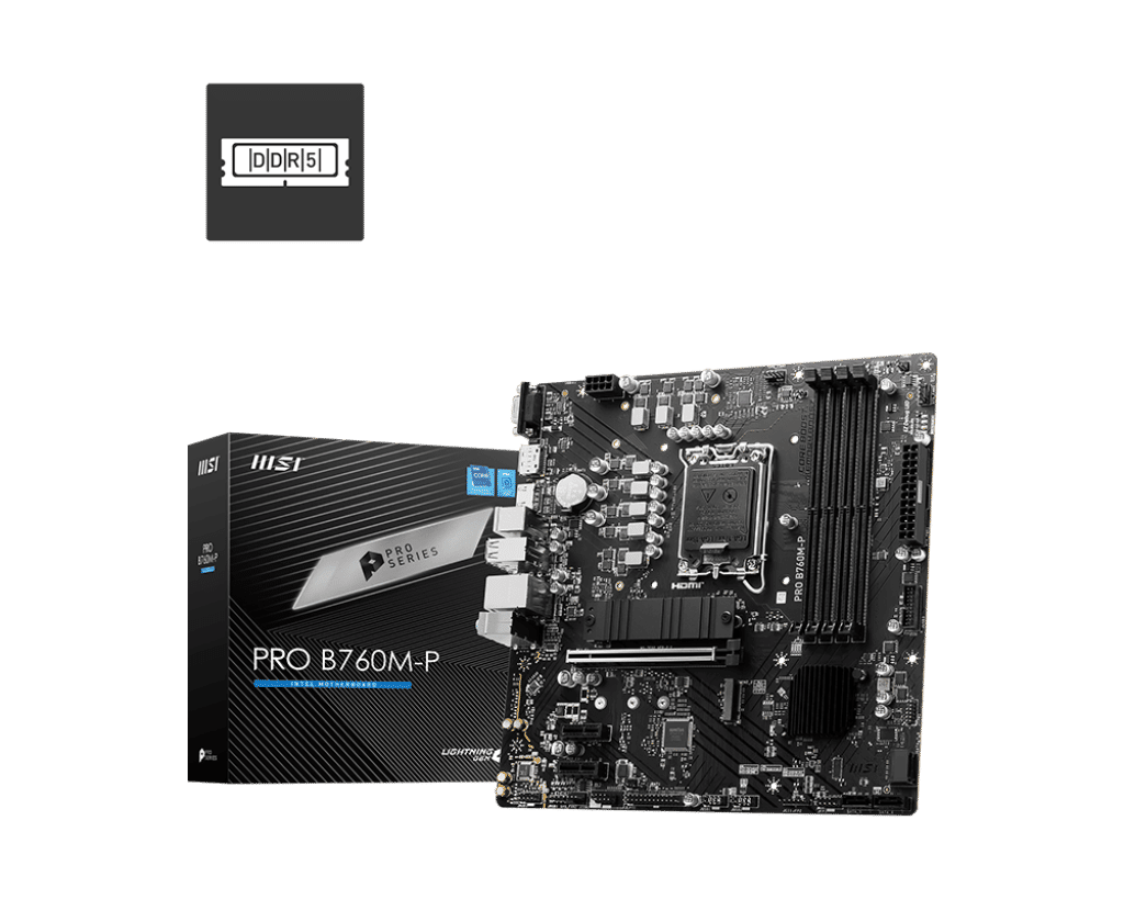 Μητρική MSI Pro B760M-P (B760/DDR5/1700)