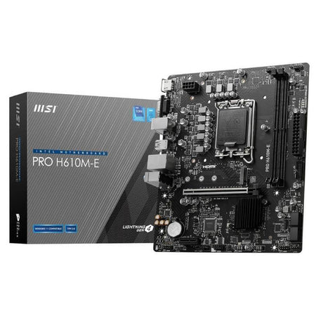 Μητρική MSI PRO H610M-E (H610/DDR5/1700)