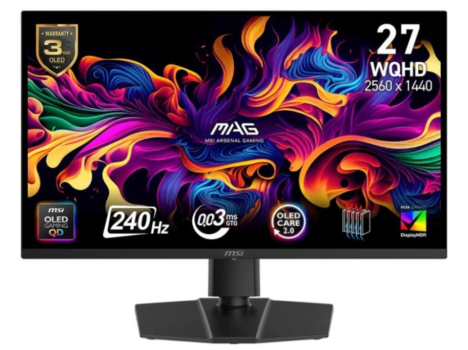 MSI MAG 273QP QD-OLED X24 QD-OLED 26.5"