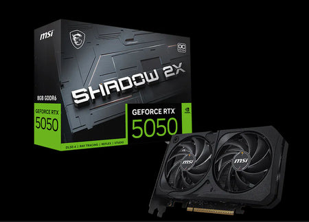 Κάρτα γραφικών NVIDIA MSI RTX 5050 8G SHADOW 2X OC