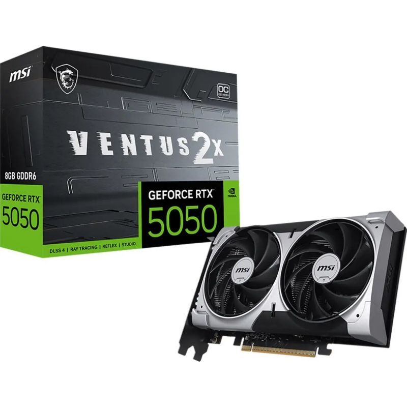 Κάρτα Γραφικών (VGA) Nvidia MSI GeForce RTX 5050 Ventus 2X OC (8GB, GDDR6, 128bit)