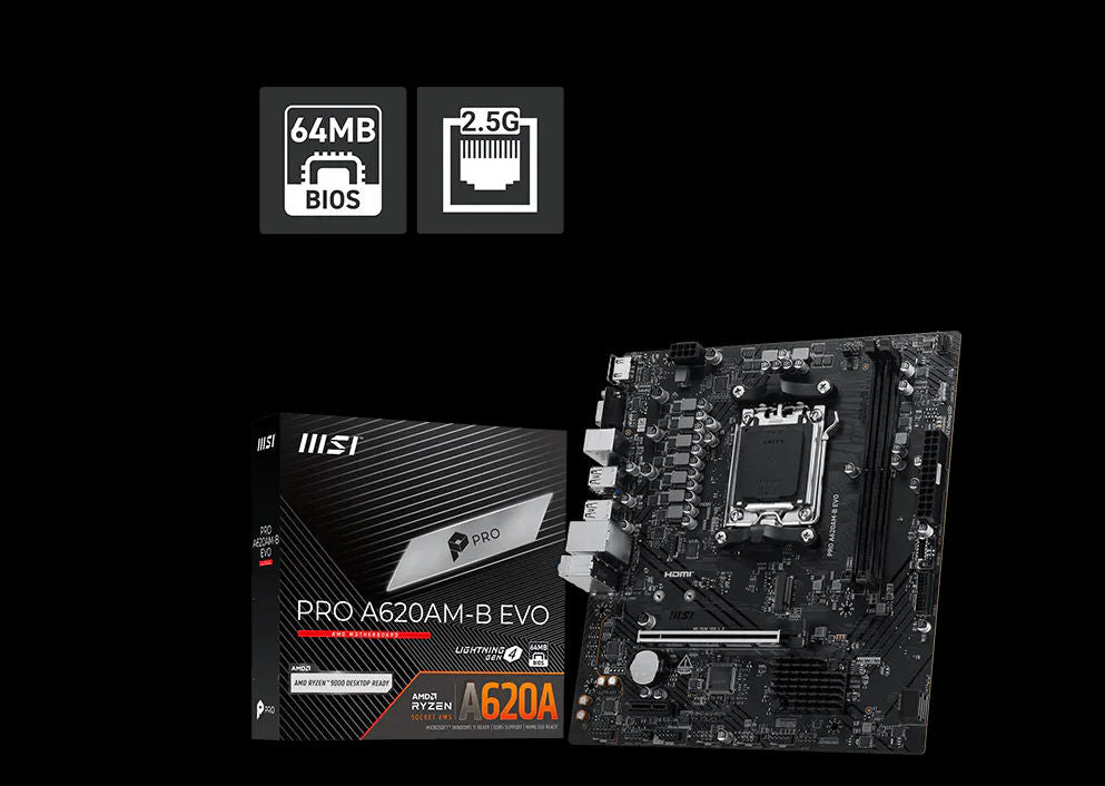 Μητρική MSI PRO A620AM-B EVO