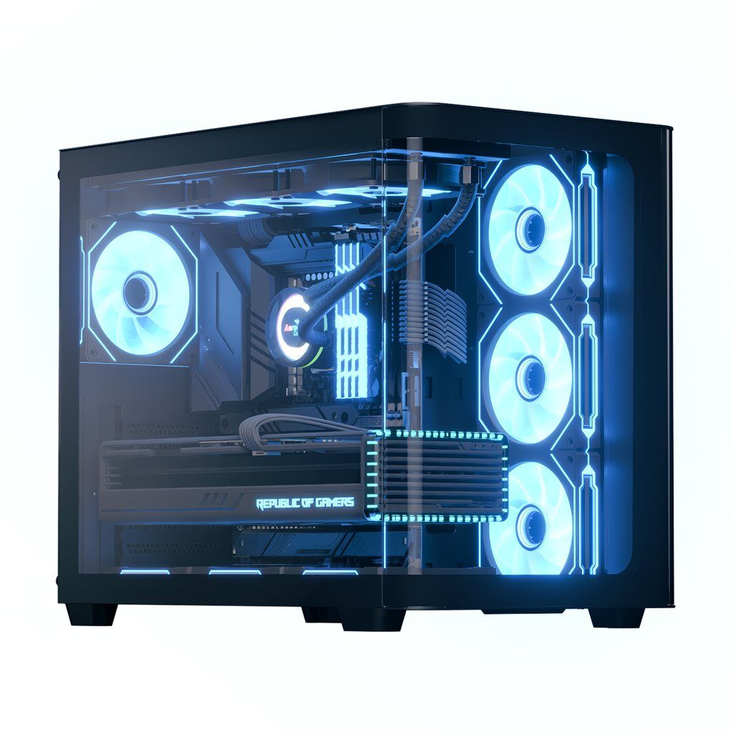 Κουτί AEROCOOL P500C-G-BK-v1