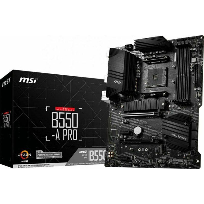 Μητρική MSI B550-A Pro (B550/DDR4/AM4)
