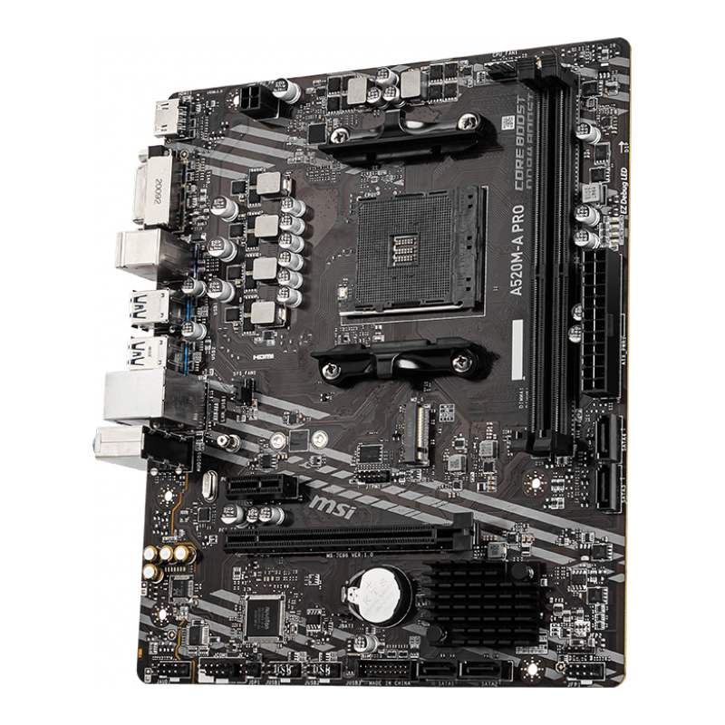 Μητρική MSI A520M-A Pro (A520/DDR4/AM4)