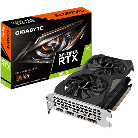 Κάρτα Γραφικών (VGA ) NVIDIA Gigabyte RTX 3050 WINDFORCE OC 6G v2
