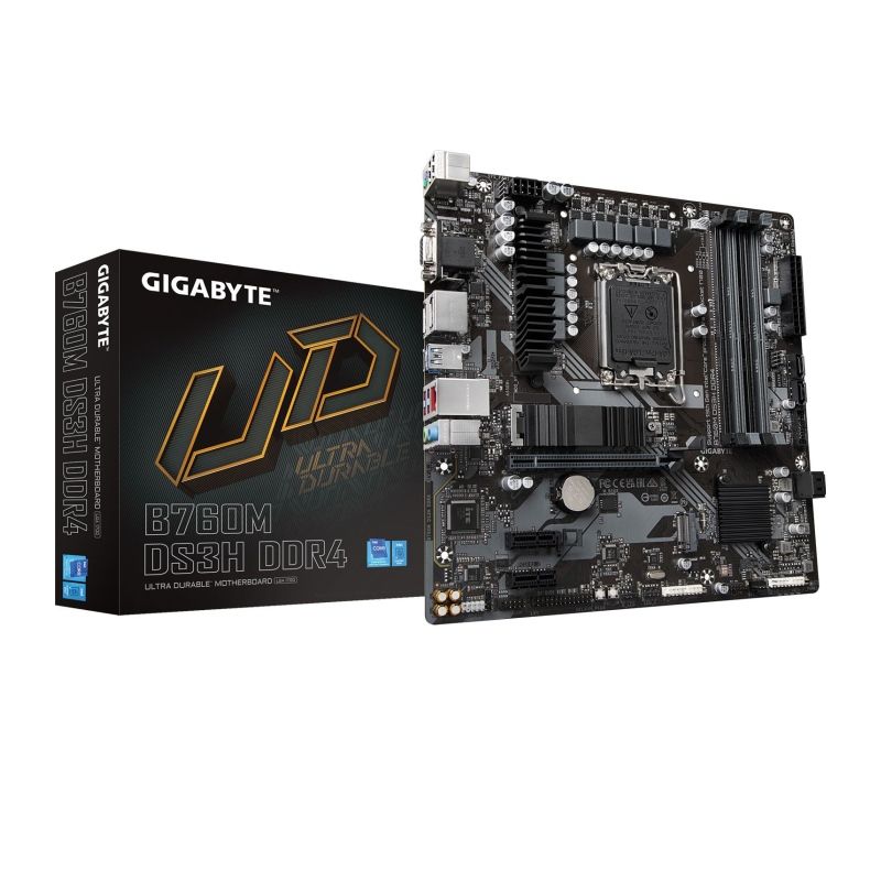 Μητρική Gigabyte B760M DS3H (B760/DDR4/1700)