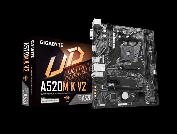 Μητρική Gigabyte A520M K V2 (A520/DDR4/AM4)