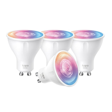 TP-Link Smart Spotlight Tapo L630 GU10 3.7W Dimmable Multicolor (4-pack)