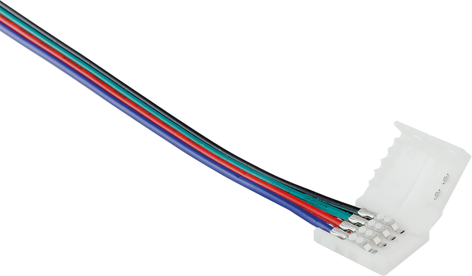 EuroSpot Καλωδιακός Σύνδεσμος Ταινίας Led 4Pin για SMD RGB 10mm