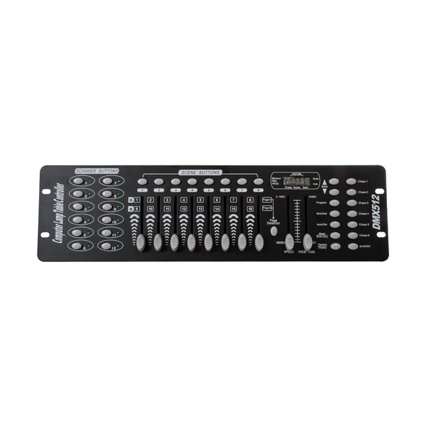 73493 DMX 192 Channel Fader Console - Κονσόλα Φωτισμού 192 Καναλιών DMX AC 100-240V - IP20 Μ48 x Π13.5 x Υ7cm - 2 Χρόνια Εγγύηση