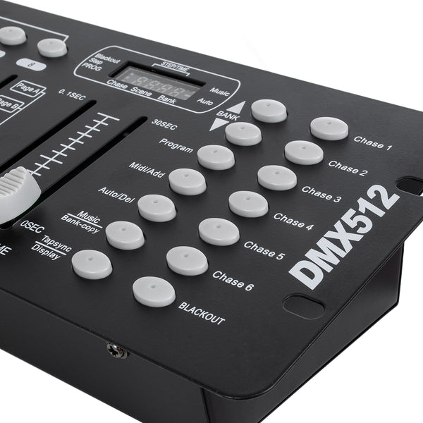 73493 DMX 192 Channel Fader Console - Κονσόλα Φωτισμού 192 Καναλιών DMX AC 100-240V - IP20 Μ48 x Π13.5 x Υ7cm - 2 Χρόνια Εγγύηση