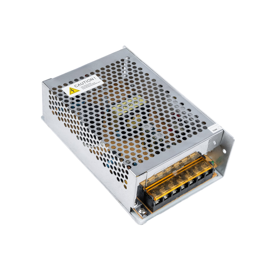 GLOBOSTAR® LUMIVOLT 73044 Τροφοδοτικό/Μετασχηματιστής PELV 150W 6.25A DC 24V IP20 - AC 220-240V σε DC 24V / Ρυθμιζόμενo από DC 21.6V έως DC 28.8V - Μ16 x Π10 x Υ4.8cm - 3 Χρόνια Εγγύηση