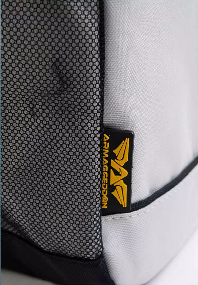 Armaggeddon 15.6 Laptop Eco Backpack Light Grey Dark Grey