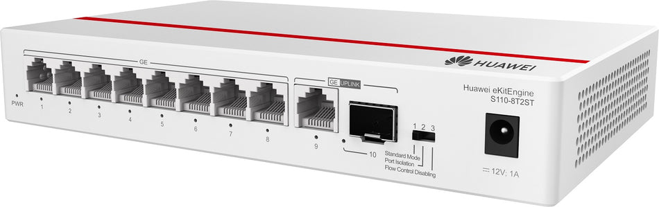 HUAWEI eKitEngine Switch S110-8T2ST Unmanaged