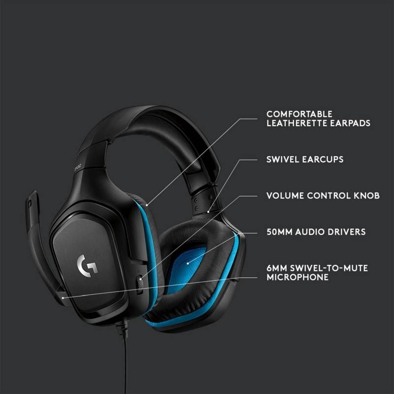 Casque Gamer Logitech G432