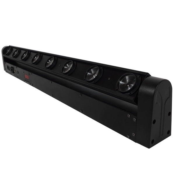 BAR 51132 Stage Κινούμενη Ρομποτική Κεφαλή Super Beam LED 160W 8° AC 220-240V IP20 8 x 20W CREE Chip Πολύχρωμο RGBW Dimmable DMX512 Protocol 9/38 Channels - Μ110 x Π13.2 x Υ15.5cm - 2 Χρόνια Εγγύηση