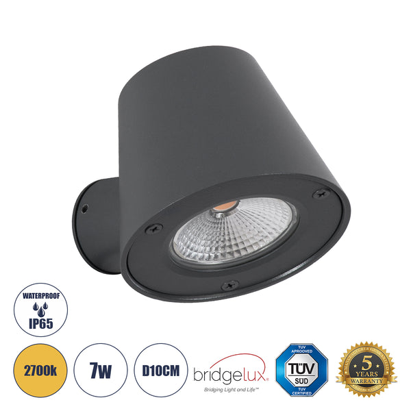 GARDENIA Innen-/Außenwandleuchte Up oder Down LED 7W 700lm 60° AC220-240V Wasserdicht IP65 – Bridgelux Chip – 5 Jahre Garantie