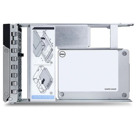 DELL HD 1.92TB SSD SATA Read Intensive 6Gbps 512e  2.5in with 3.5in HYB CARR, Hot-Plug, CUS Kit comp