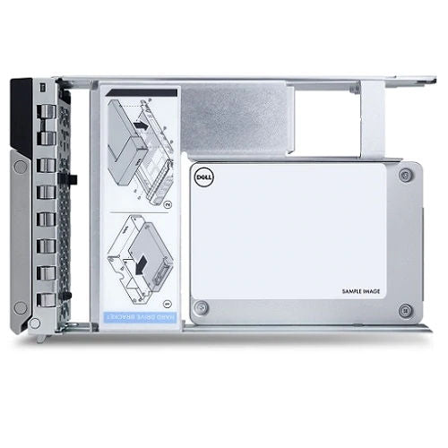 DELL HD 1.92TB SSD SATA Read Intensive 6Gbps 512e  2.5in with 3.5in HYB CARR, Hot-Plug, CUS Kit comp