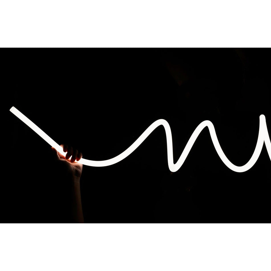 GLOBOSTAR® NEOTUBE 70586 Ταινία Neon Flex LED 12W/m 720lm/m 360° DC 24V Αδιάβροχο IP65 120 x SMD2835 Chip/m Ultra Θερμό Λευκό 2200K Dimmable - Sanan SMD Chip - Μ100 x Π1.3 x Υ1.3cm - 3 Χρόνια Εγγύηση