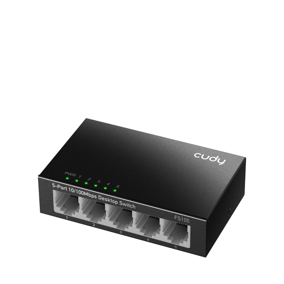 CUDY Switch FS105 5-Port 10/100 Mbit/s unmanaged