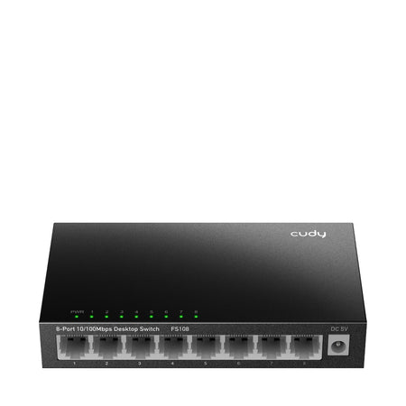 CUDY Switch FS108 8-Port 10/100 Mbps Desktop