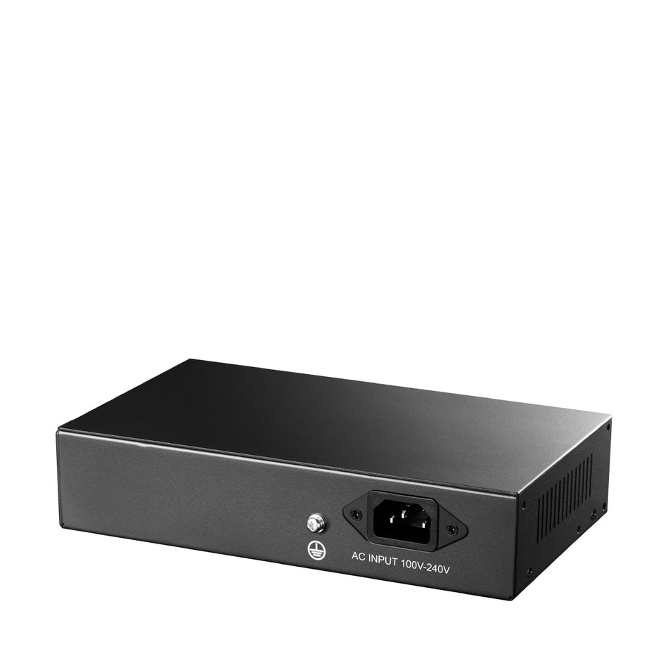 CUDY Switch GS1008PS2 8-Port Gigabit PoE+ Switch mit 2 Gigabit SFP-Steckplätzen