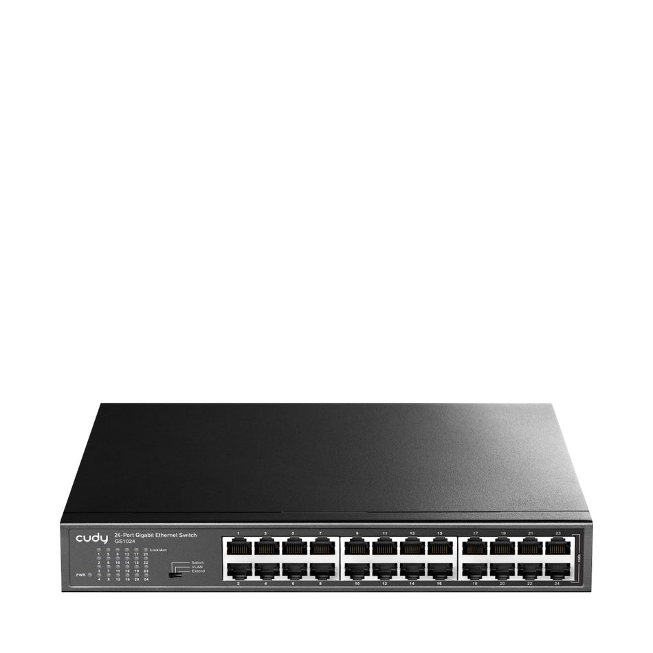 CUDY Switch GS1024 24-Port Gigabit Unmanaged
