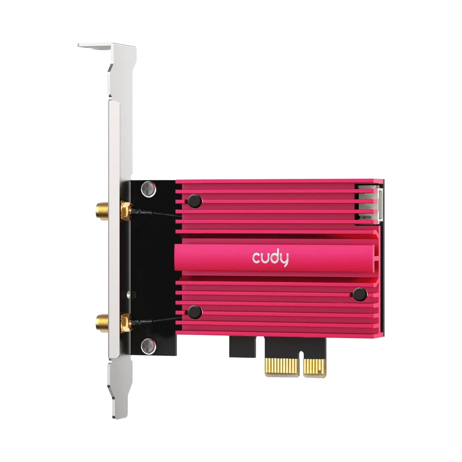 CUDY PCI-E Adapter WE9300S BE9300 Wi-Fi 7 Bluetooth 5.4