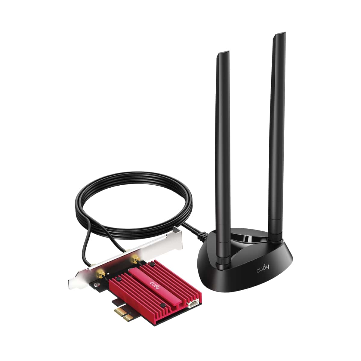 CUDY PCI-E Adapter WE9300S BE9300 Wi-Fi 7 Bluetooth 5.4