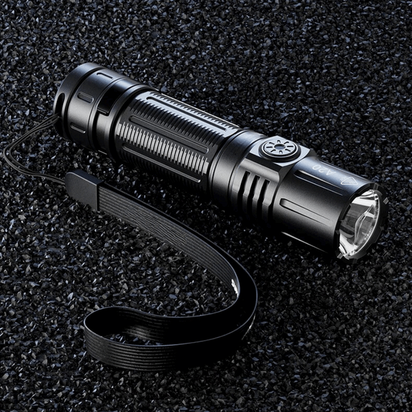 Ισχυρός EDC Φακός Χειρός A20 | 1750 Lumens 20W | 310m Απόσταση Δέσμης |  Επαναφορτιζόμενος Type-C | Αδιάβροχος