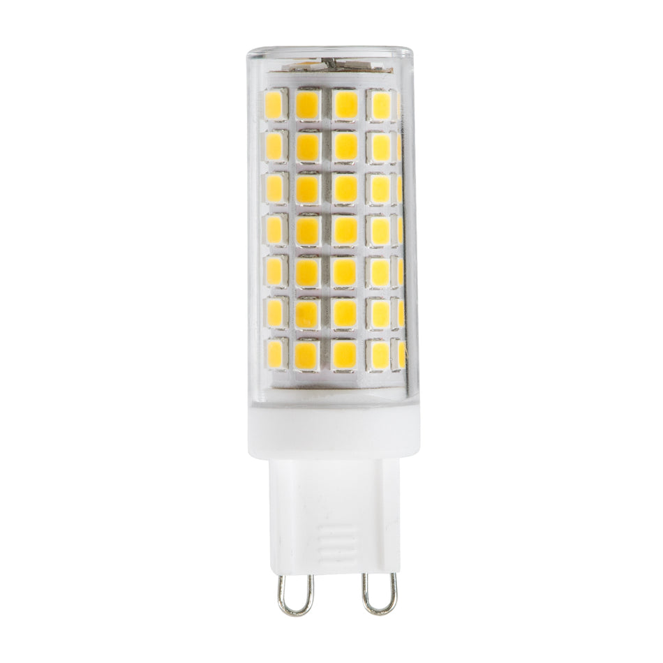 GLOBOSTAR® TUBΙTO 60391 Λάμπα G9 63mm LED 4W 564lm 360° AC 220-240V IP20 Φυσικό Λευκό 4500K Dimmable - Lumileds SMD Chip - Μ1.8 x Π1.8 x Υ6.3cm - 3 Χρόνια Εγγύηση