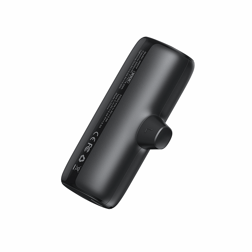 Veger W007 Charging Station 4x5000mAh (2 lightning+2 Type-c) Power Bank Μαύρο
