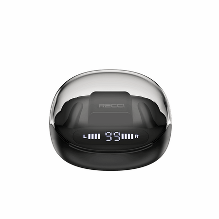 Recci REP-W71 Starry Sky In-ear Bluetooth Handsfree Earphones with Charging Case Black