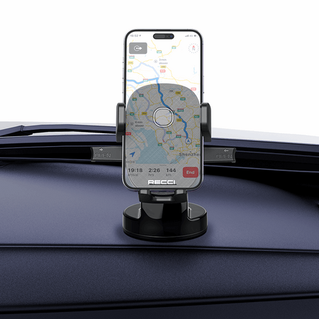 Recci RHO-C29 Multi Function Car Holder - Black
