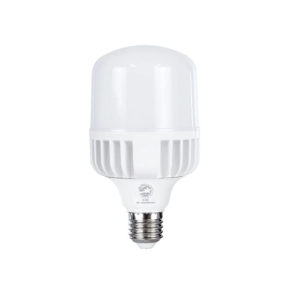 GloboStar® HIGHBAY 60061 Λάμπα E27 LED 25W 2910lm 260° AC 220-240V Αδιάβροχο IP44 Φυσικό Λευκό 4500K - Lumileds SMD Chip - Λευκό Γαλακτερό - Μ8 x Π8 x Υ15cm - 3 Χρόνια Εγγύηση