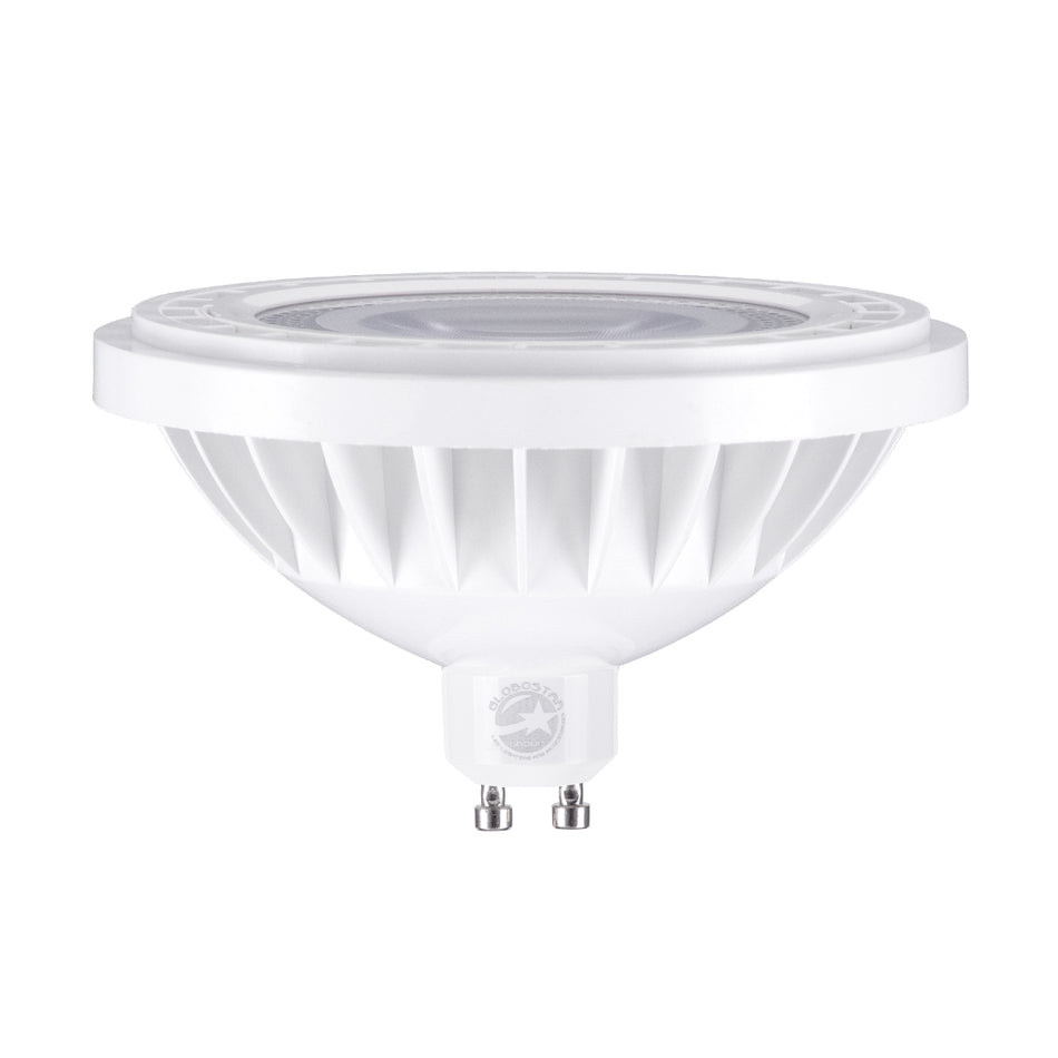 GLOBOSTAR® BEAMAR 60127 Σποτ GU10 AR111 LED 15W 1455lm 12° AC 220-240V IP20 Φυσικό Λευκό 4500K - Μ11 x Π11 x Υ6.6cm - 3 Χρόνια Εγγύηση