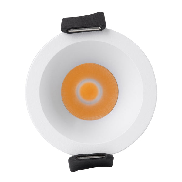 MICRO-S 60237 Χωνευτό LED Spot Downlight TrimLess Φ4cm 5W 625lm 38° AC 220-240V IP20 - Θερμό Λευκό 2700K - Bridgelux COB - 5 Years Warranty