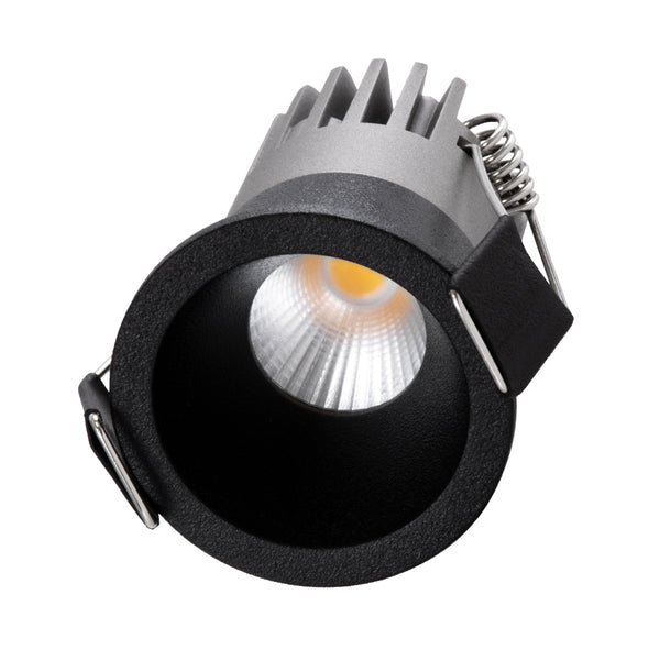 MICRO-S 60238 Χωνευτό LED Spot Downlight TrimLess Φ4cm 5W 650lm 38° AC 220-240V IP20 - Φυσικό Λευκό 4500K - Bridgelux COB - 5 Years Warranty