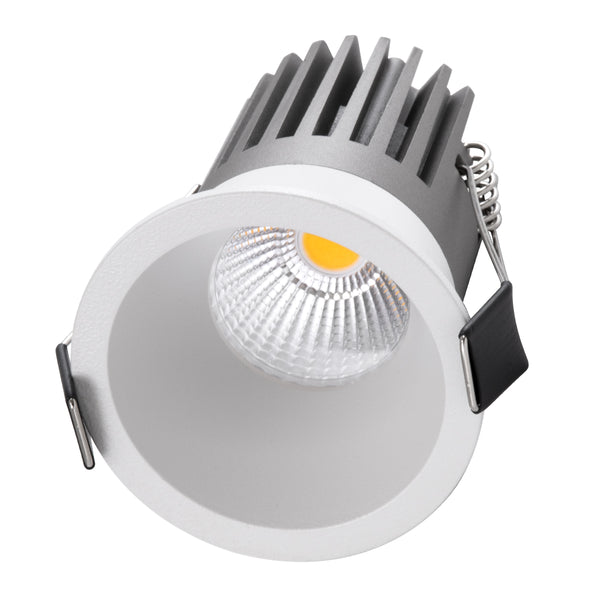 MICRO-B 60242 Χωνευτό LED Spot Downlight TrimLess Φ6cm 7W 910lm 38° AC 220-240V IP20 - Φυσικό Λευκό 4500K - Bridgelux COB - 5 Years Warranty