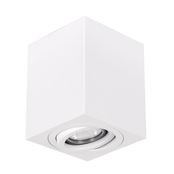 AKIRA Surface Moving Square Aluminium Spotleuchte mit GU10 AC 220–240 V IP44 – 5 Jahre Garantie