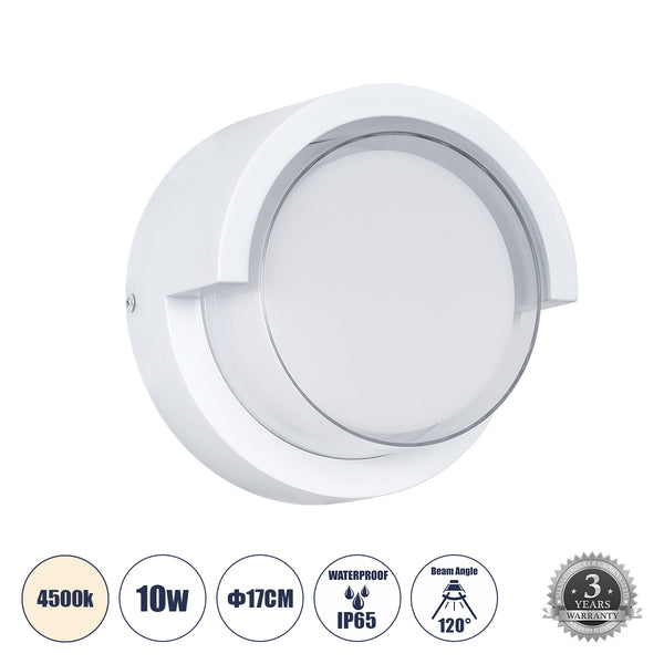 APEX Wandleuchte – Innen-/Außenwandleuchte LED 10 W 1050 lm 120° AC175–265 V wasserdicht IP65 – Bridgelux-Chip – 3 Jahre Garantie