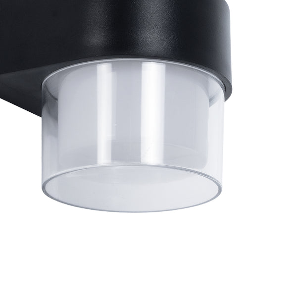 EMPIRE 60777 Wandleuchte – Innen-/Außenwandleuchte LED 10 W 1050 lm 120° AC175–265 V wasserdicht IP65 – Bridgelux-Chip – 3 Jahre Garantie