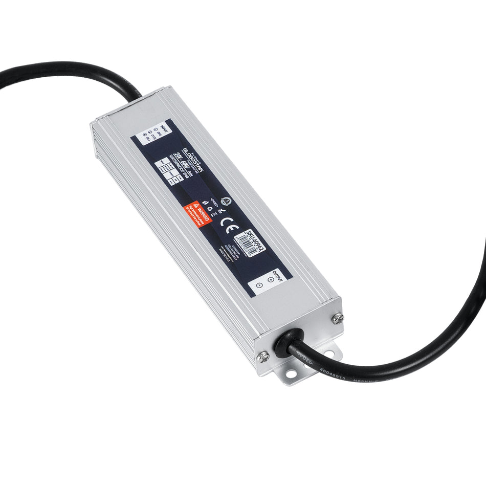 GLOBOSTAR® LUMISPLASH 60962 Τροφοδοτικό/Μετασχηματιστής Class II SELV 60W 2.5A DC 24V Αδιάβροχο IP68 - AC 220-240V σε DC 24V - Μ15 x Π3.5 x Υ2cm - 3 Χρόνια Εγγύηση