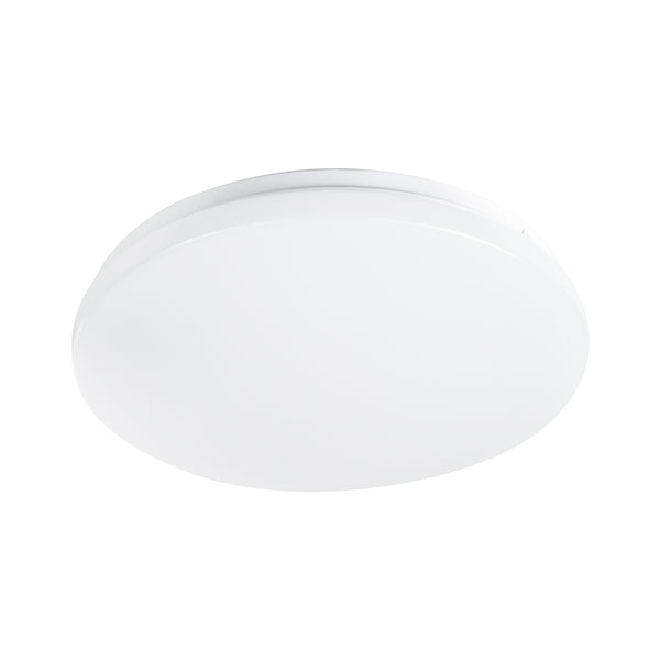 CELANO 61006 LED Πλαφονιέρα Οροφής Στρόγγυλη Φ26 20W 1900lm 120° AC 220-240V Αδιάβροχη IP54 Φ26 x Υ6cm Φυσικό Λευκό 4500K - 3 Χρόνια Εγγύηση