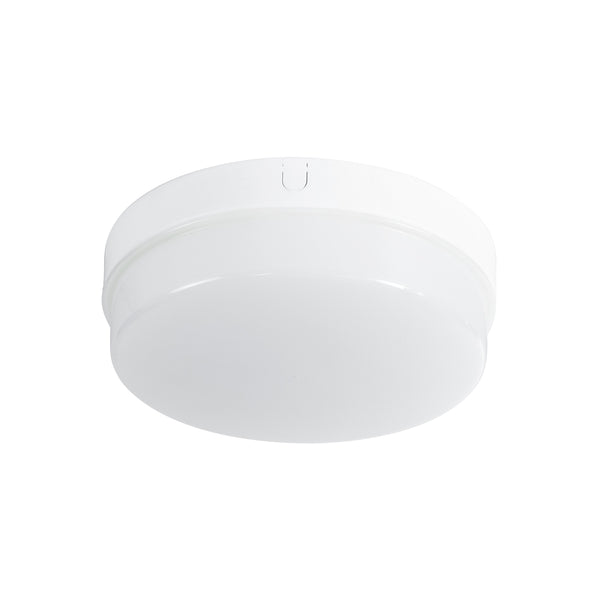 REVANO 61014 LED Πλαφονιέρα Οροφής Στρόγγυλη Φ17 15W 1500lm 180° AC 220-240V Αδιάβροχη IP54 Φ17 x Υ5cm Ψυχρό Λευκό 6000K - 2 Χρόνια Εγγύηση