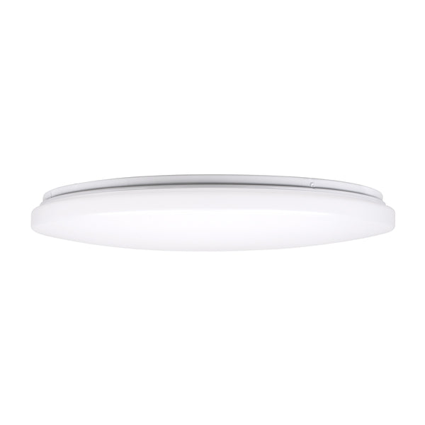 AVA 61017 Πλαφονιέρα Οροφής LED CCT 76W 8372lm 120° AC 220-240V - Εναλλαγή Φωτισμού μέσω Τηλεχειριστηρίου All In One Ψυχρό Λευκό 6000k+Φυσικό Λευκό 4500k+Θερμό Λευκό 2700k Dimmable Φ48cm - Λευκό - 3 Years Warranty