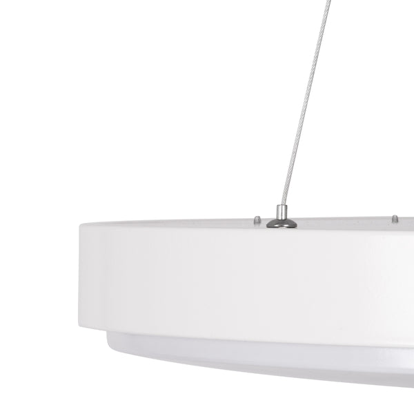 CASPER 61018 Κρεμαστή Πλαφονιέρα Οροφής LED CCT 76W 8372lm 120° AC 220-240V - Εναλλαγή Φωτισμού μέσω Τηλεχειριστηρίου All In One Dimmable - 3 Years Warranty