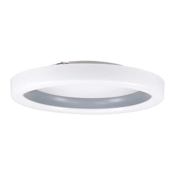 ARIANA 61036 Πλαφονιέρα Οροφής Κύκλος LED CCT 55W 6376lm 120° AC 220-240V - Εναλλαγή Φωτισμού μέσω Τηλεχειριστηρίου All In One Ψυχρό Λευκό 6000k+Φυσικό Λευκό 4500k+Θερμό Λευκό 2700k Dimmable Φ48cm - Ανθρακί - 3 Years Warranty